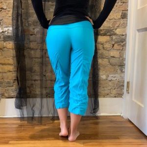 Lululemon cropped studio pants unlined